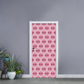 Pink Pig Nose Pattern Print Door Sticker