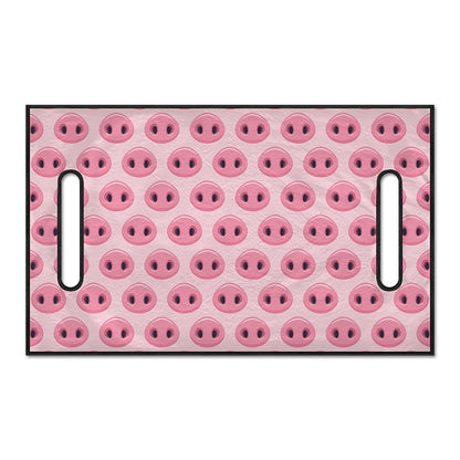 Pink Pig Nose Pattern Print Golf Cart Seat Cover
