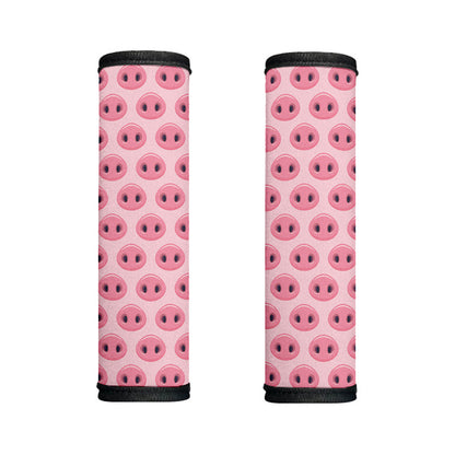 Pink Pig Nose Pattern Print Handle Covers