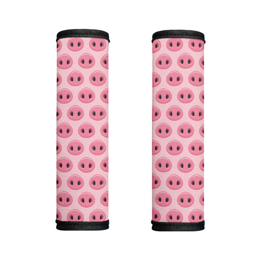 Pink Pig Nose Pattern Print Handle Covers