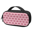 Pink Pig Nose Pattern Print Portable Cooler Travel Case
