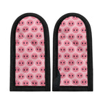 Pink Pig Nose Pattern Print Skillet Handle Cover
