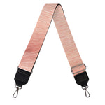 Pink Pig Tail Print Bag Strap