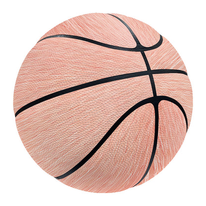 Pink Pig Tail Print Basketball