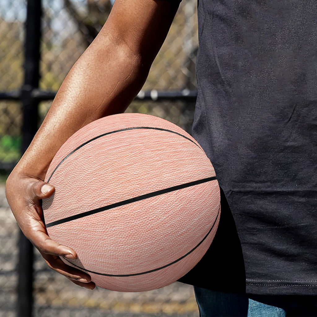 Pink Pig Tail Print Basketball