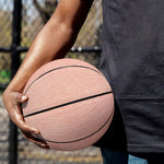 Pink Pig Tail Print Basketball