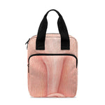 Pink Pig Tail Print Bible Tote Bag