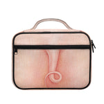 Pink Pig Tail Print Briefcase Bible Bag