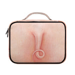 Pink Pig Tail Print Briefcase Bible Bag