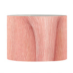 Pink Pig Tail Print Drum Lamp Shade