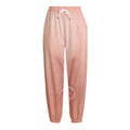 Pink Pig Tail Print Fleece Lined Knit Pants