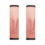 Pink Pig Tail Print Handle Covers