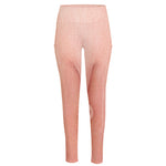 Pink Pig Tail Print High-Waisted Pocket Leggings