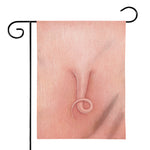 Pink Pig Tail Print House Flag