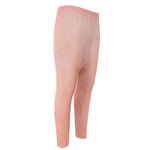 Pink Pig Tail Print Men's Compression Pants