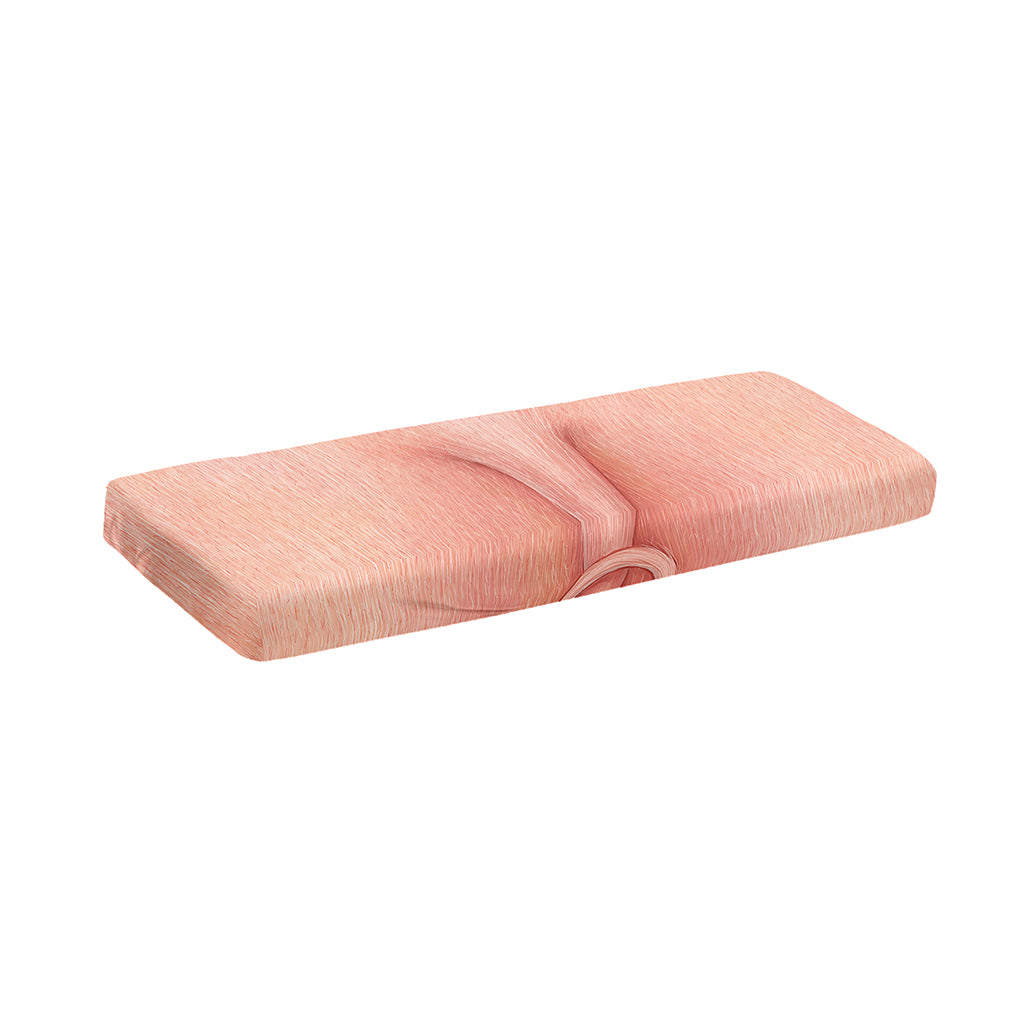 Pink Pig Tail Print Piano Keyboard Cover