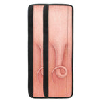 Pink Pig Tail Print Refrigerator Handle Covers