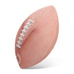 Pink Pig Tail Print Rugby Ball