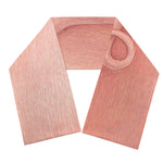 Pink Pig Tail Print Scarf