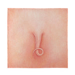 Pink Pig Tail Print Silk Bandana