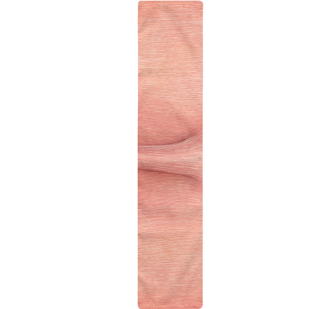 Pink Pig Tail Print Table Runner
