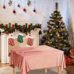 Pink Pig Tail Print Tablecloth
