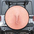 Pink Pig Tail Print Tire Cover