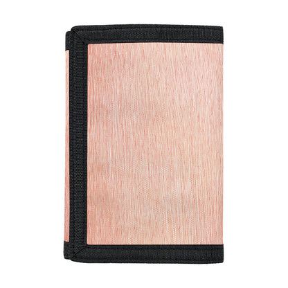 Pink Pig Tail Print Trifold Wallet