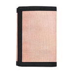 Pink Pig Tail Print Trifold Wallet