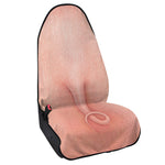 Pink Pig Tail Print Waterproof Car Seat Cover