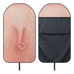 Pink Pig Tail Print Waterproof Car Seat Cover