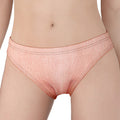 Pink Pig Tail Print Women's Panties