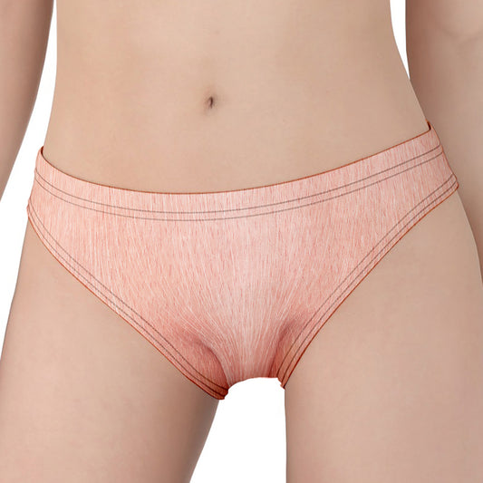 Pink Pig Tail Print Women's Panties