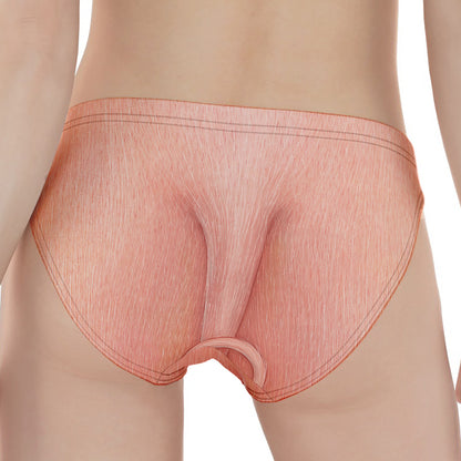 Pink Pig Tail Print Women's Panties