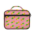Pink Pineapple Pattern Print Briefcase Bible Bag