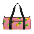 Pink Pineapple Pattern Print Gym Bag