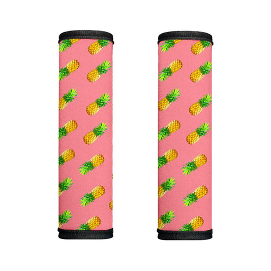 Pink Pineapple Pattern Print Handle Covers