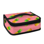 Pink Pineapple Pattern Print Small Lunch Bag
