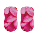 Pink Plumeria Flower Print Bar Stool Covers