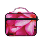 Pink Plumeria Flower Print Briefcase Bible Bag