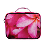 Pink Plumeria Flower Print Briefcase Bible Bag