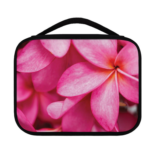 Pink Plumeria Flower Print Classic Bible Case