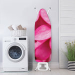 Pink Plumeria Flower Print Ironing Board Cover
