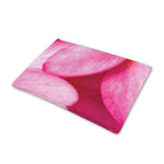 Pink Plumeria Flower Print Pet Cooling Mat Cover