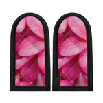 Pink Plumeria Flower Print Skillet Handle Cover