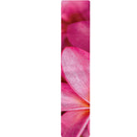 Pink Plumeria Flower Print Table Runner