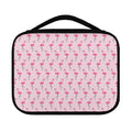 Pink Polka Dot Flamingo Pattern Print Classic Bible Case