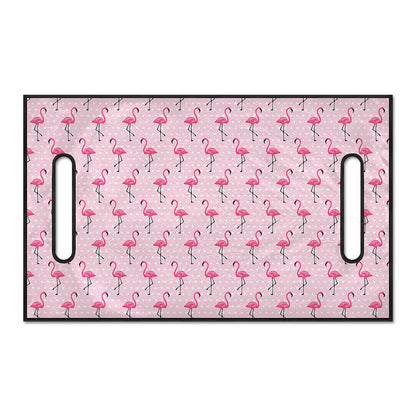 Pink Polka Dot Flamingo Pattern Print Golf Cart Seat Cover