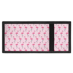 Pink Polka Dot Flamingo Pattern Print Trifold Wallet
