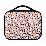 Pink Polka Dot Penguin Pattern Print Classic Bible Case